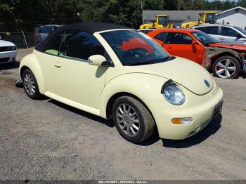  Salvage Volkswagen Beetle