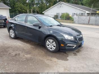  Salvage Chevrolet Cruze