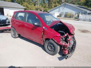  Salvage Chevrolet Aveo