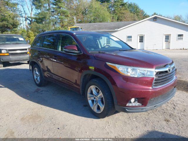  Salvage Toyota Highlander