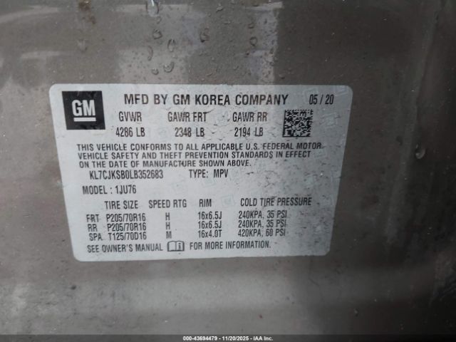 Chevrolet Trax Fwd Ls Image 11