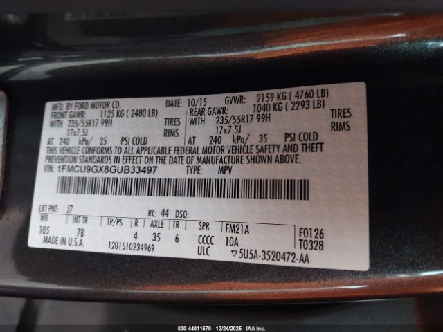 Ford Escape Se Image 4