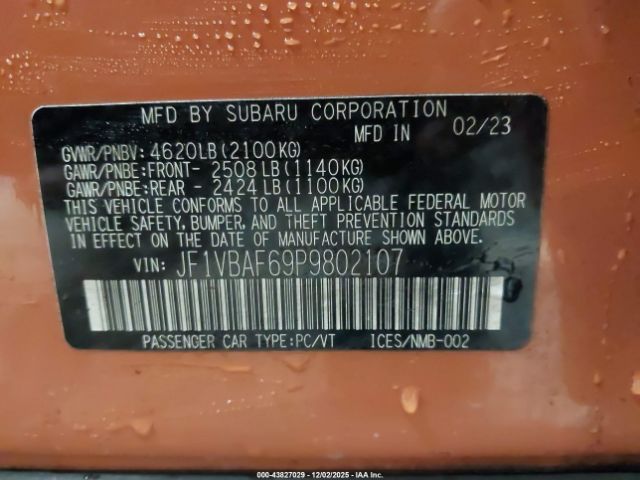 Subaru WRX Premium Image 17