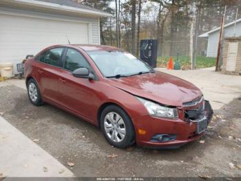  Salvage Chevrolet Cruze