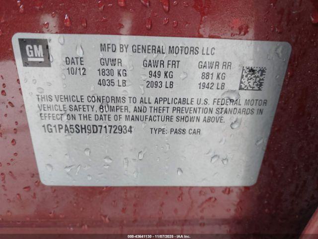 Chevrolet Cruze Ls Auto Image 7