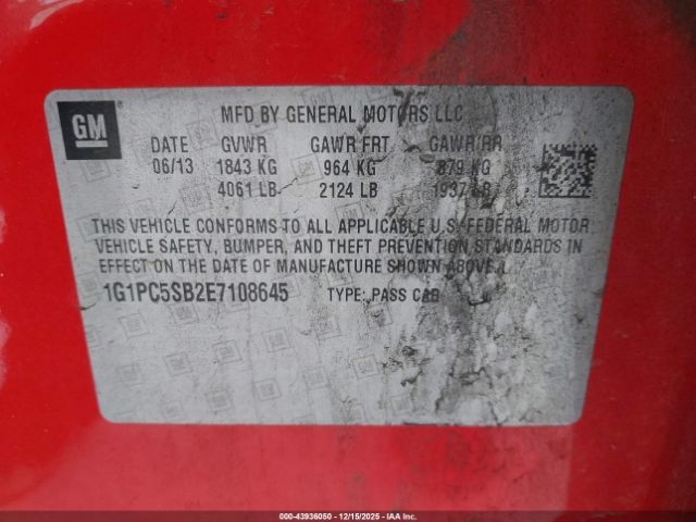 Chevrolet Cruze 1lt Auto Image 6