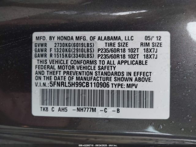 Honda Odyssey Image 11