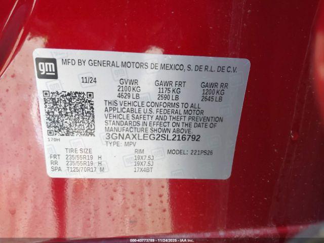 Chevrolet Equinox Fwd Rs Image 10