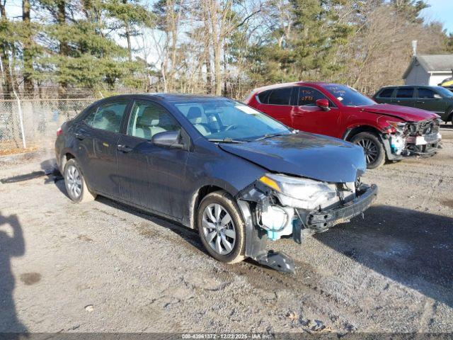  Salvage Toyota Corolla
