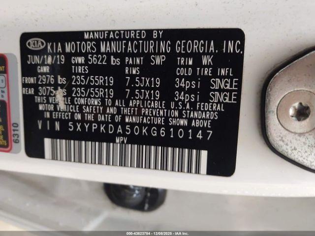 Kia Sorento 3.3l Sxl Image 11