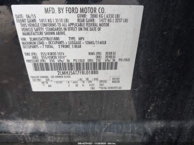 Lincoln MKT Ecoboost Image 13