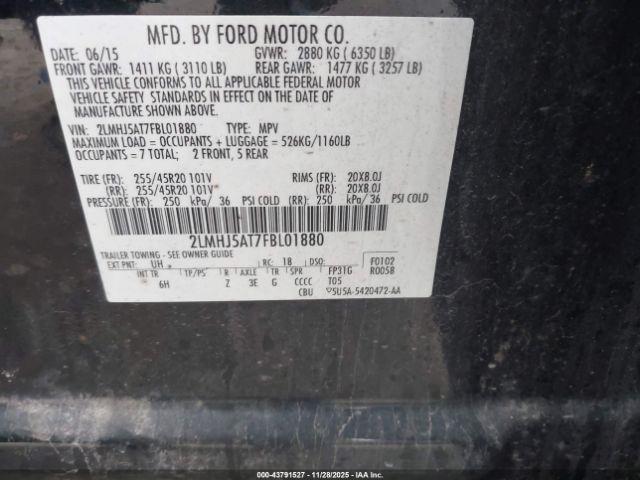 Lincoln MKT Ecoboost Image 13