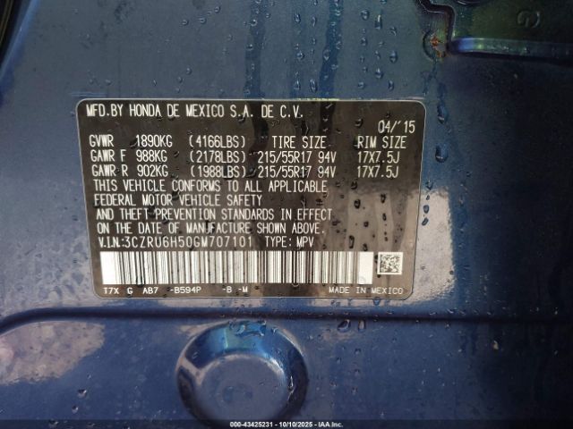 Honda HR-V Ex Image 10