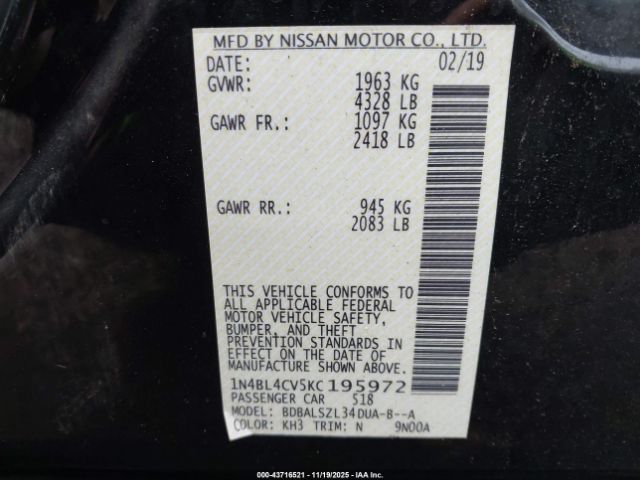 Nissan Altima 2.5 Sr Image 7