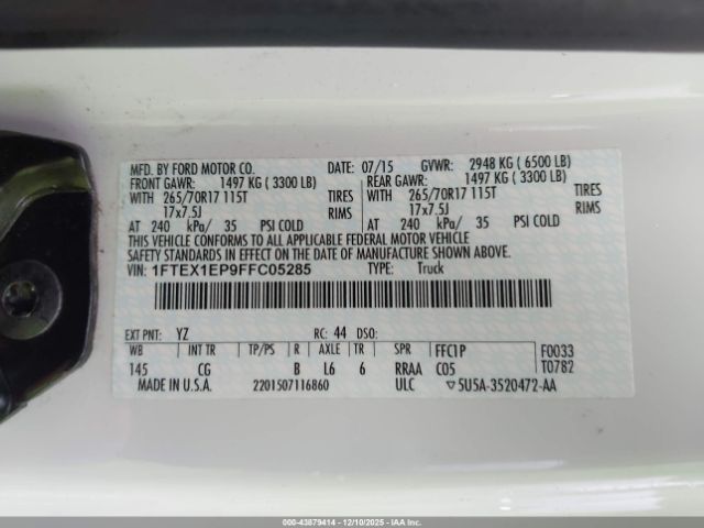 Ford F-150 Xl Image 15