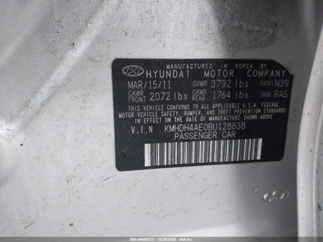 Hyundai ELANTRA Gls (ulsan Plant) Image 8