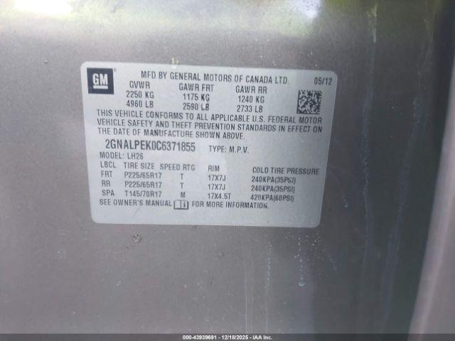 Chevrolet Equinox 2lt Image 15