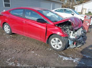  Salvage Hyundai ELANTRA
