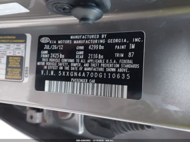 Kia Optima Ex Image 16