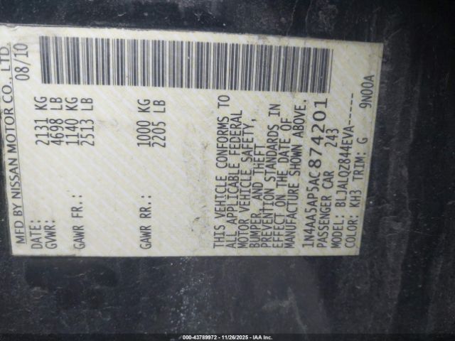 Nissan Maxima 3.5 S Image 7