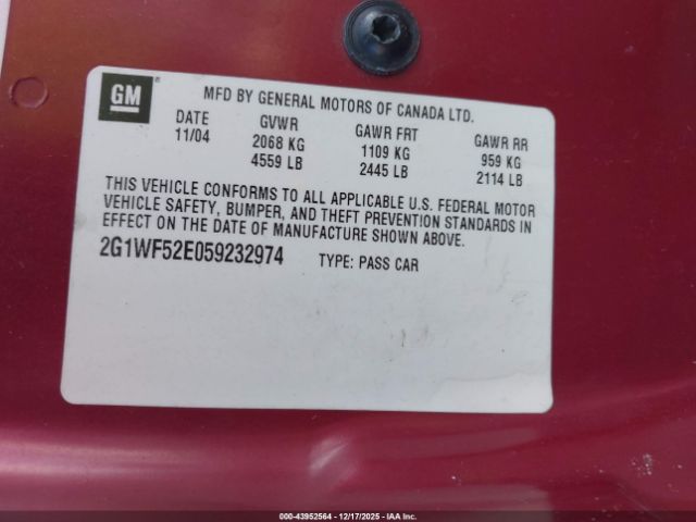 Chevrolet Impala Image 10