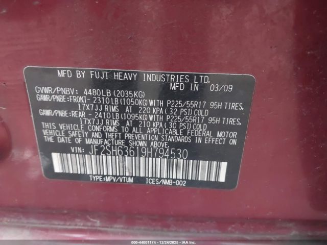 Subaru Forester 2.5x Image 9