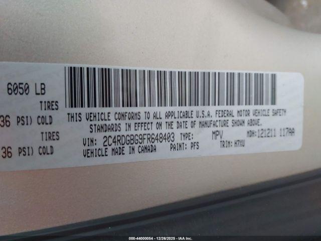 Dodge Grand Caravan Se Image 8