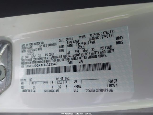 Ford Escape Se Image 10