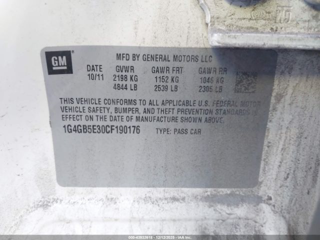 Buick LaCrosse Convenience Group Image 7