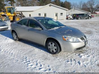  Salvage Pontiac G6