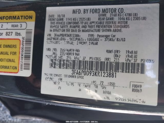 Ford Fusion Titanium Image 15