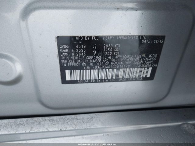 Subaru Legacy 2.5i Image 17