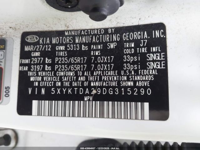 Kia Sorento Lx V6 Image 15