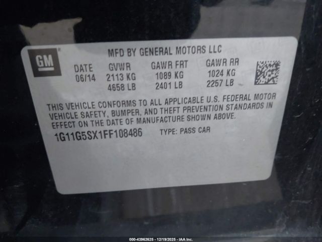 Chevrolet Malibu 2lz Image 7