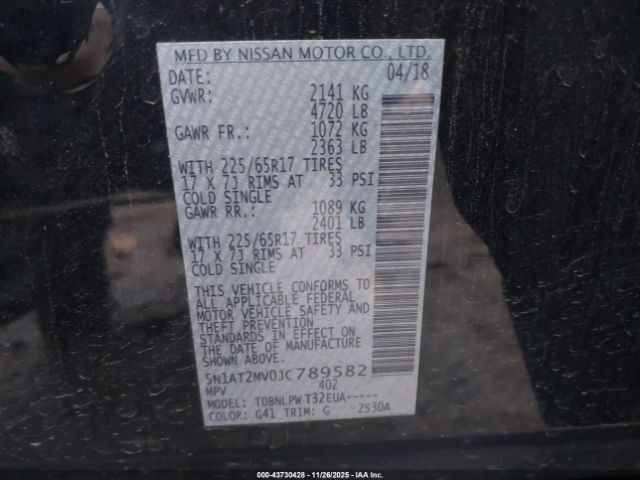 Nissan Rogue S Image 7