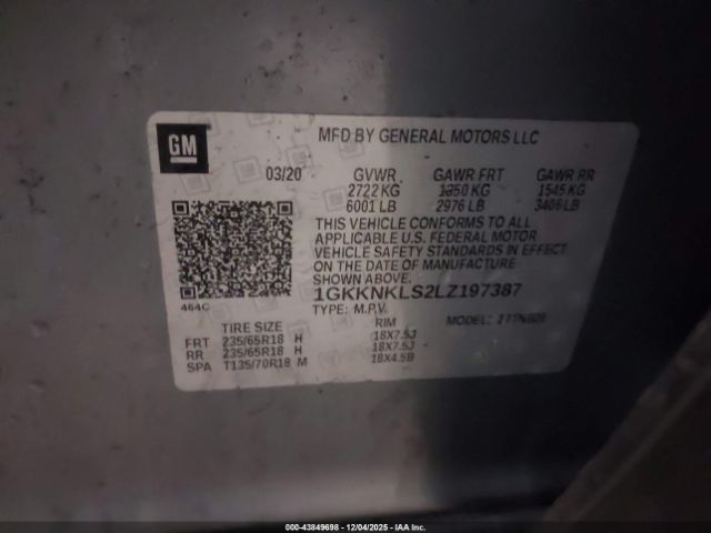 GMC Acadia Fwd Sle Image 8