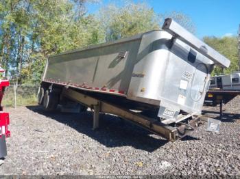  Salvage East Manufacturing End Dump Trailer