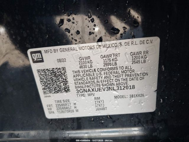 Chevrolet Equinox Awd Lt Image 18