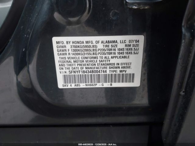 Honda Pilot Ex Image 19