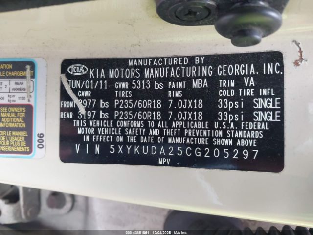 Kia Sorento Ex V6 Image 2